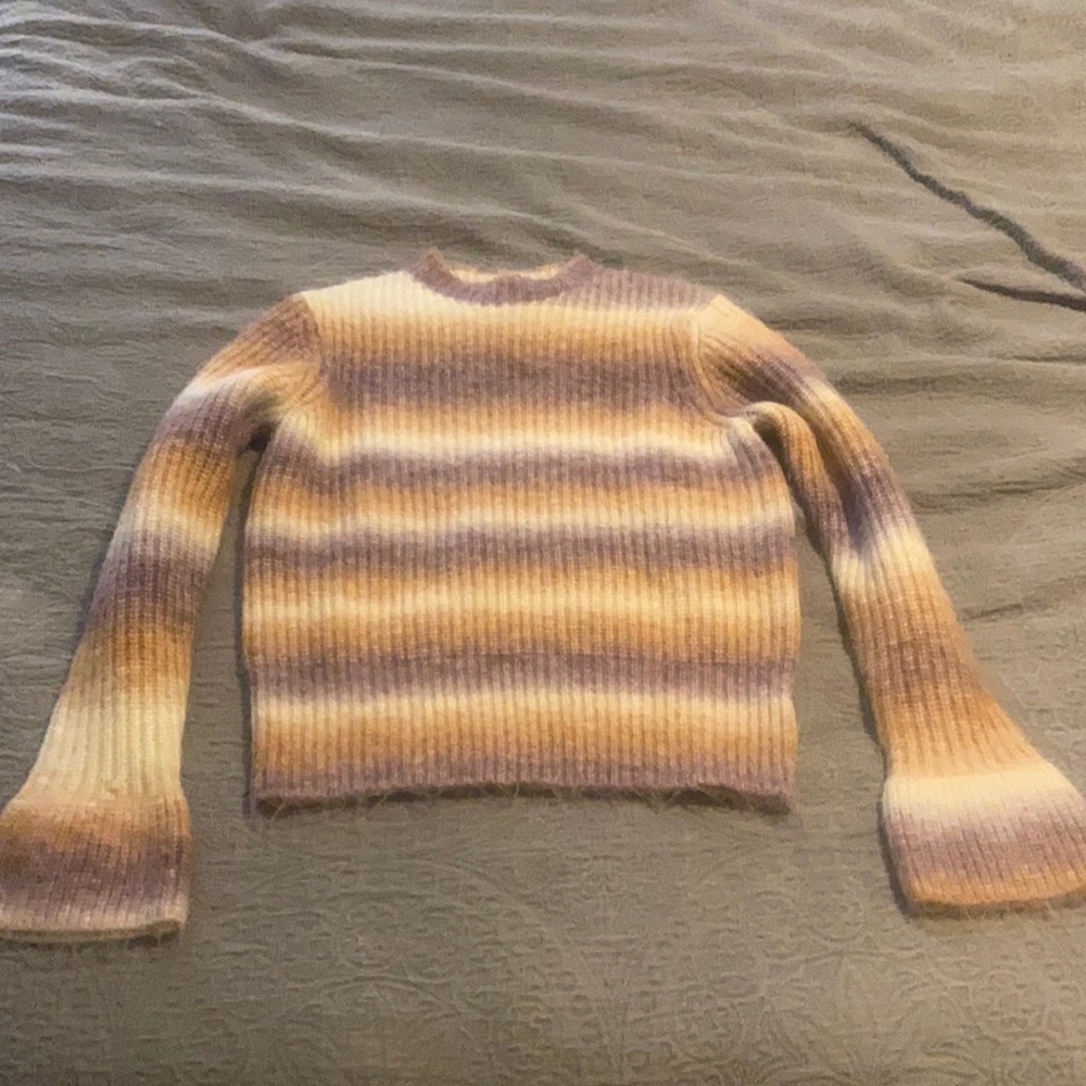 Large Greylin Striped Sweater